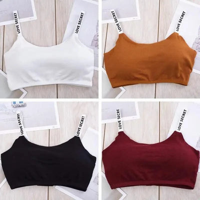 Cotton Bras For Women Nonwire Bra