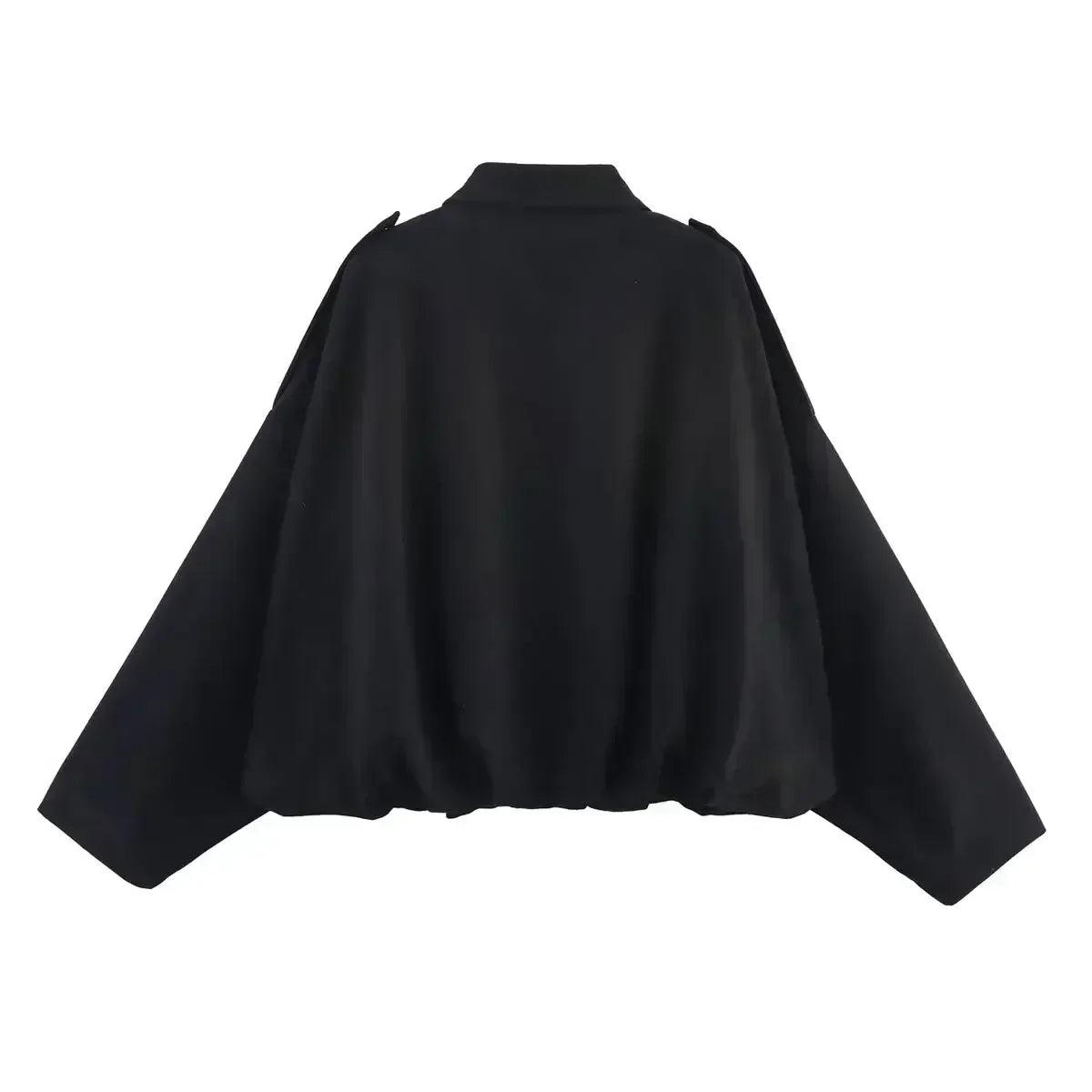 Women’s jackets spring chic elegant outerwear loose warm coat youth fashion