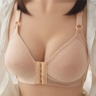 Front Buckle Thin Sexy Women Bras Plus Size