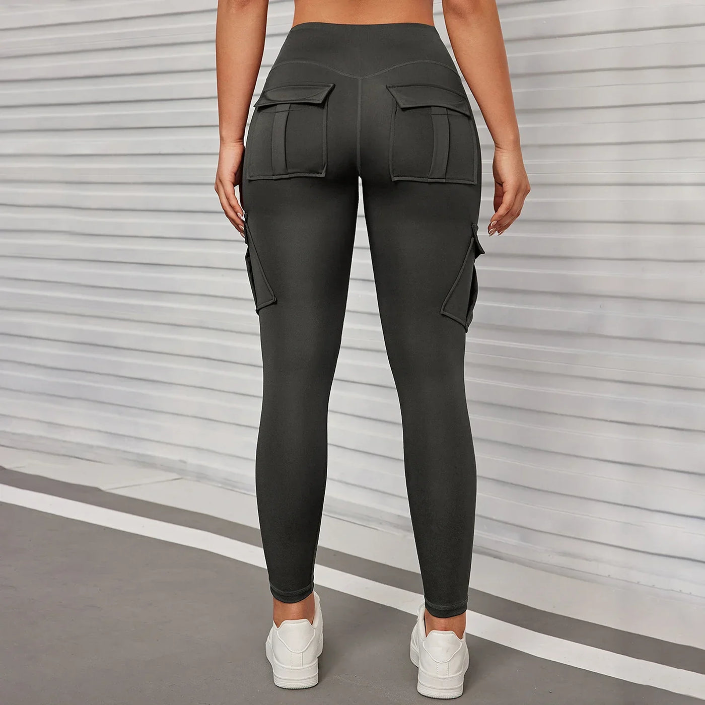 Pockets High Waist Hip Lifting Women Leg gings Activewear