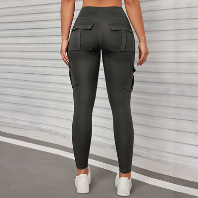 Pockets High Waist Hip Lifting Women Leg gings Activewear