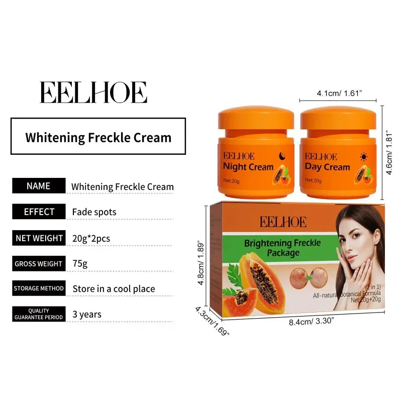 Whitening Freckle Cream Melanin Blemish Remover Lighten Pigmentation Melasma Removal Whiten Nourish Dark Spot Corrector Cream