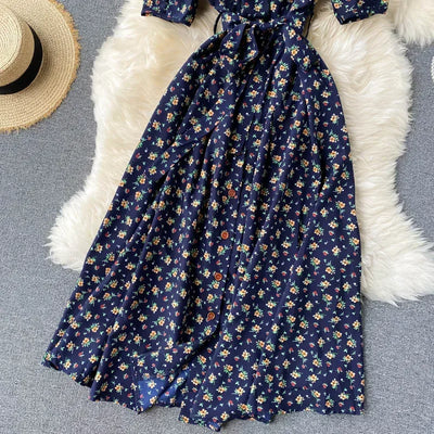 Korean Red elegant sexy Dress women Summer Autumn V-neck polka dot midi dress waist split dress vestidos de fiesta clothes