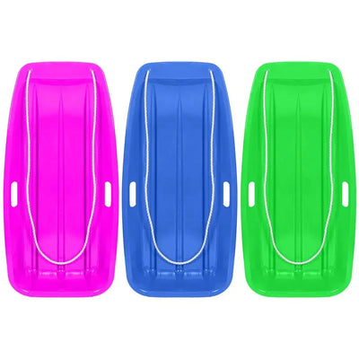Snow Grass Sand Sledge Toboggan Pull Rope Board Boat Sliding Durable Skating Speeder For Outdoor Sport Scooter Sled Supplies