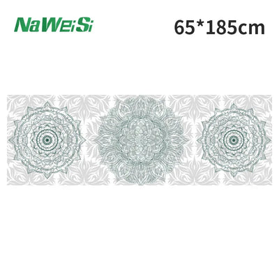 Yoga Mat Towel double-side Velvet Yoga Fitness Isolation Mat non-slip Folding Portable Sports Mat Towel Beach Quick Dry Towel