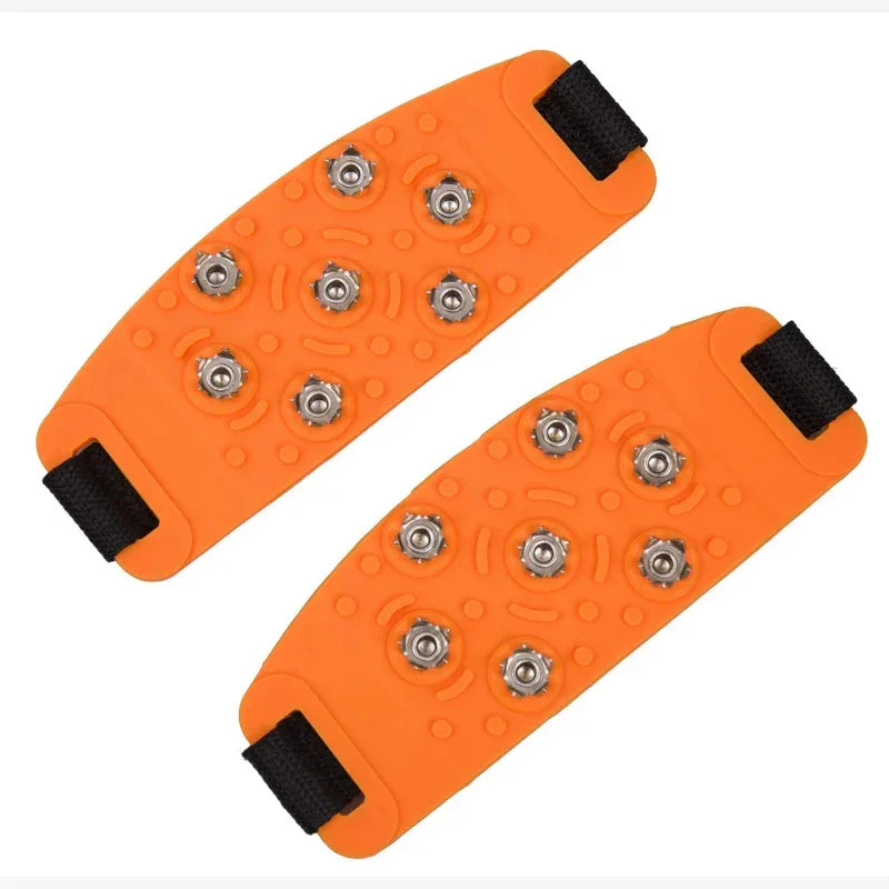 Shoe Spike Winter Winter Velcro Ice Claw Outdoor Climbing Snow Mountain and Snow Ground Anti slip Adjustable