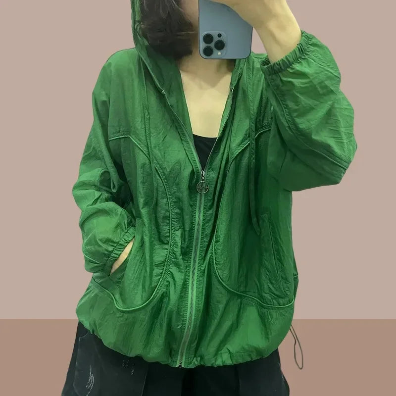 Women's Jacket Beach Thin Sunscreen UV Protection