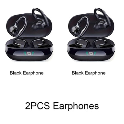 Original Wireless Earphones Ture Wireless Earbuds Ear Hook Sports HiFI Stereo Waterproof Headset With Mic TWS Headphone