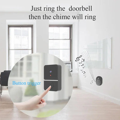 Wireless Doorbell WiFi Outdoor HD Camera Security Door Bell Night Vision Video Intercom Voice Change Home Monitor Door For Phone