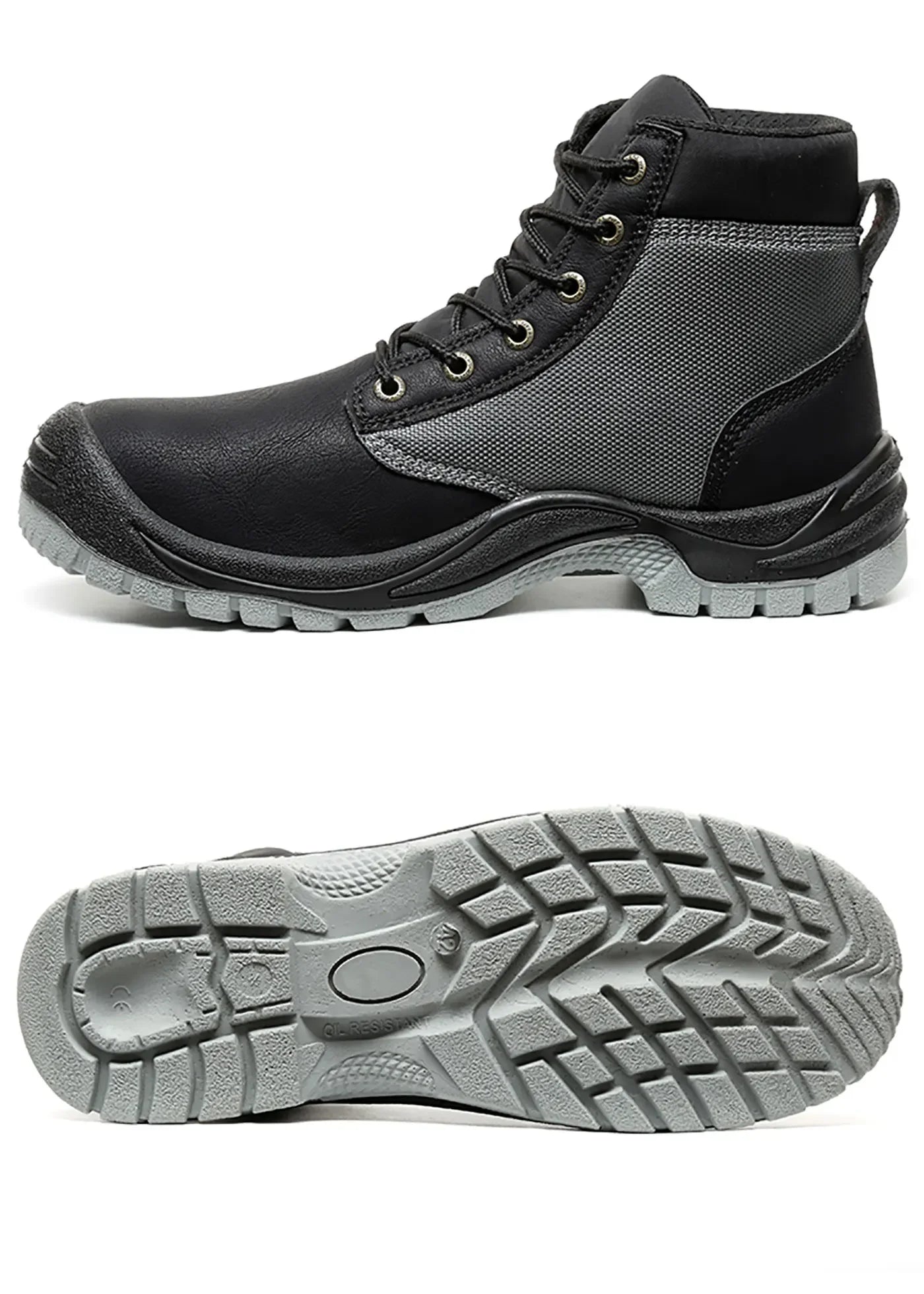 Men's safety shoes are anti smashing, anti piercing, anti-static, anti slip, wear-resistant, and splash proof work shoes