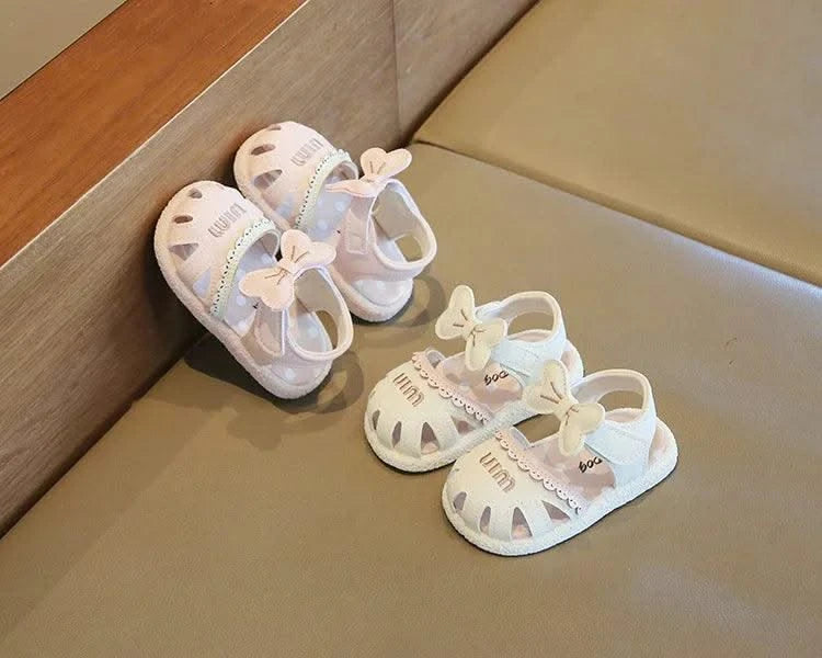 Children's  Bow Non-slip Sandals | Anti-Collision Baby Walking Shoes, Casual Shoes |Summer