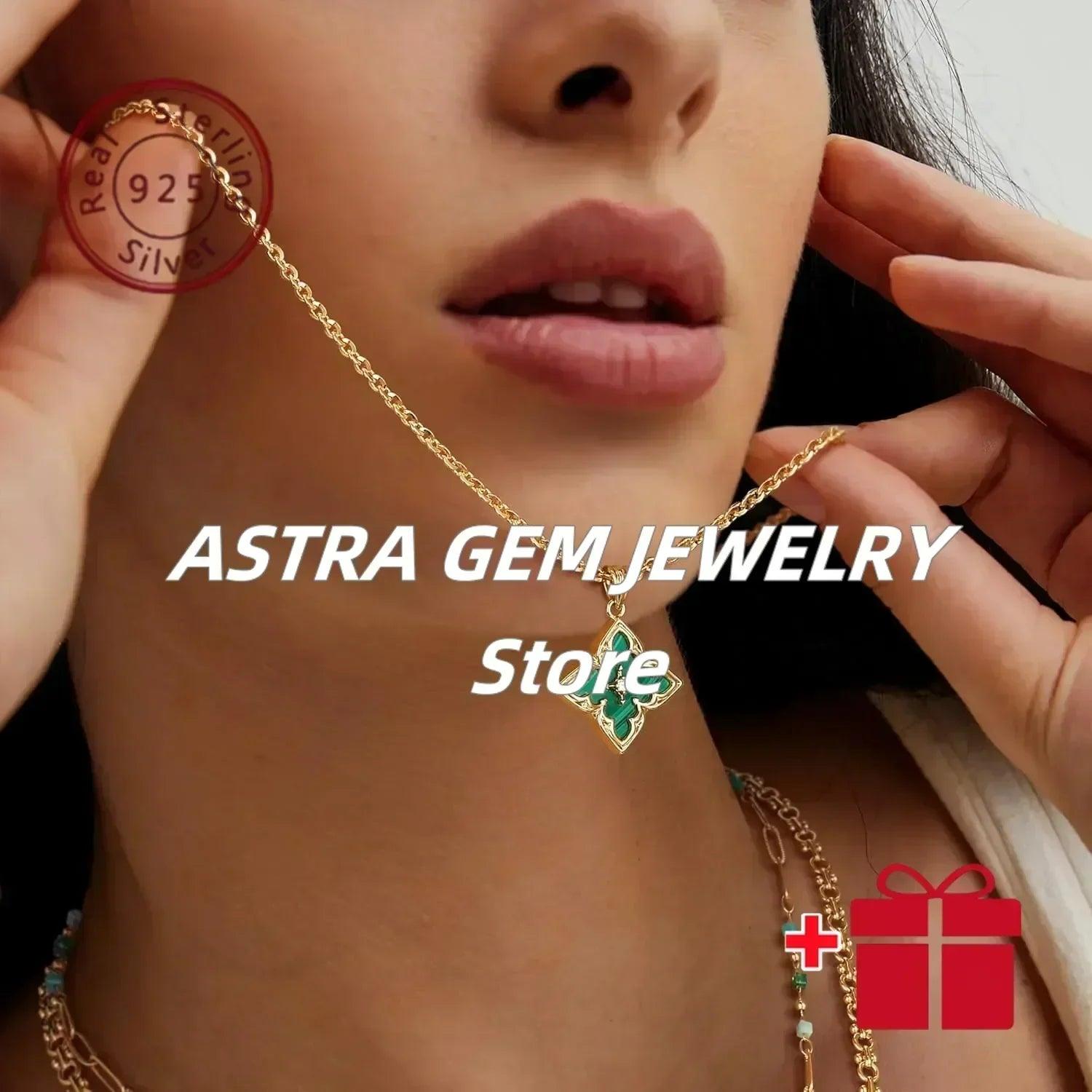Luxury fashion s925 exquisite necklace with high beauty and quality pendant adjustable chain jewelry accessories