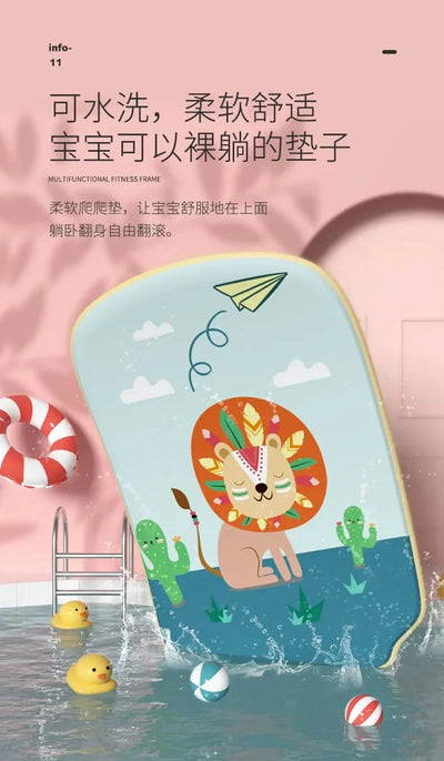 Baby Toys Musical Play Mats Piano Gym Newborn Toys Tummy Time Mat Baby Teether & Padded For Toddlers Early Learning Education