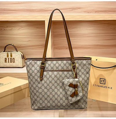 Brand handbag for women 2025 new spring/summer high-end texture retro designer single shoulder crossbody bag with large capacity