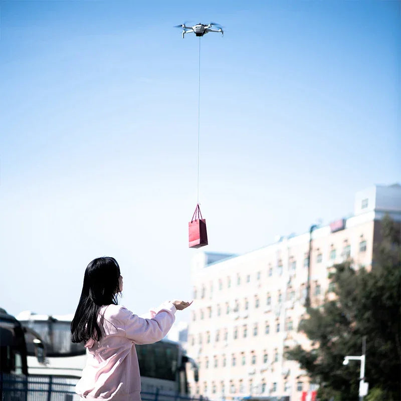 Drone Outdoor Remote Airdrop For DJI Air 3S Transport Delivery Device Dispenser For DJI Mini 4 Pro/Air 3 Thrower Accessories