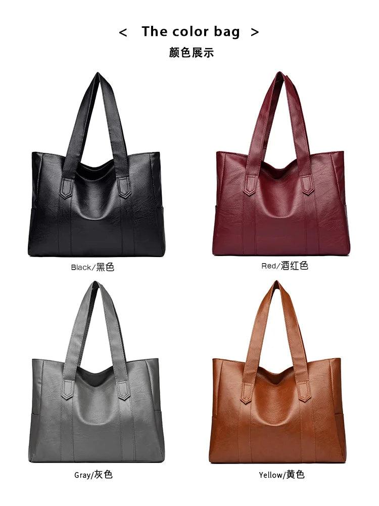 Fashion simple large capacity ladies commuting handbag designer casual shoulder bags for women handheld tote bag bolsos