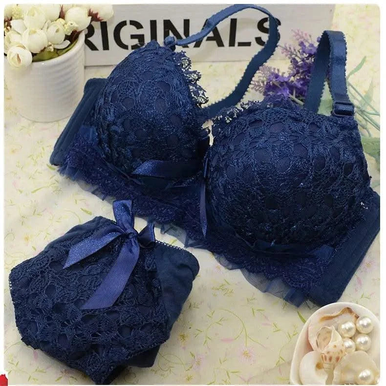 Women Wireless Sexy Bra Set