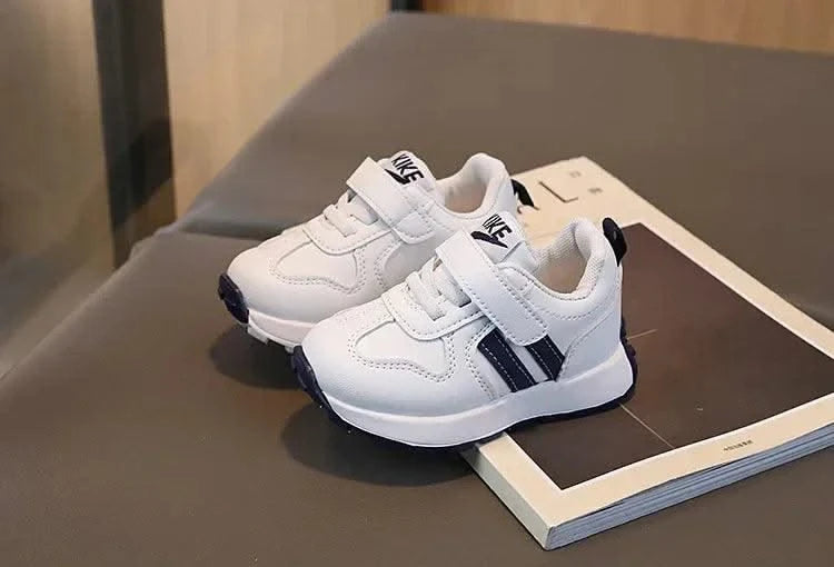 Children's Sports Shoes Toddler Breathable Non Slip Comfort Sneakers Lightweight Hook and Loop Soft Sole Running Casual Shoes
