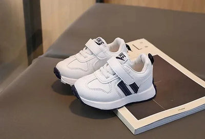 Children's Sports Shoes Toddler Breathable Non Slip Comfort Sneakers Lightweight Hook and Loop Soft Sole Running Casual Shoes