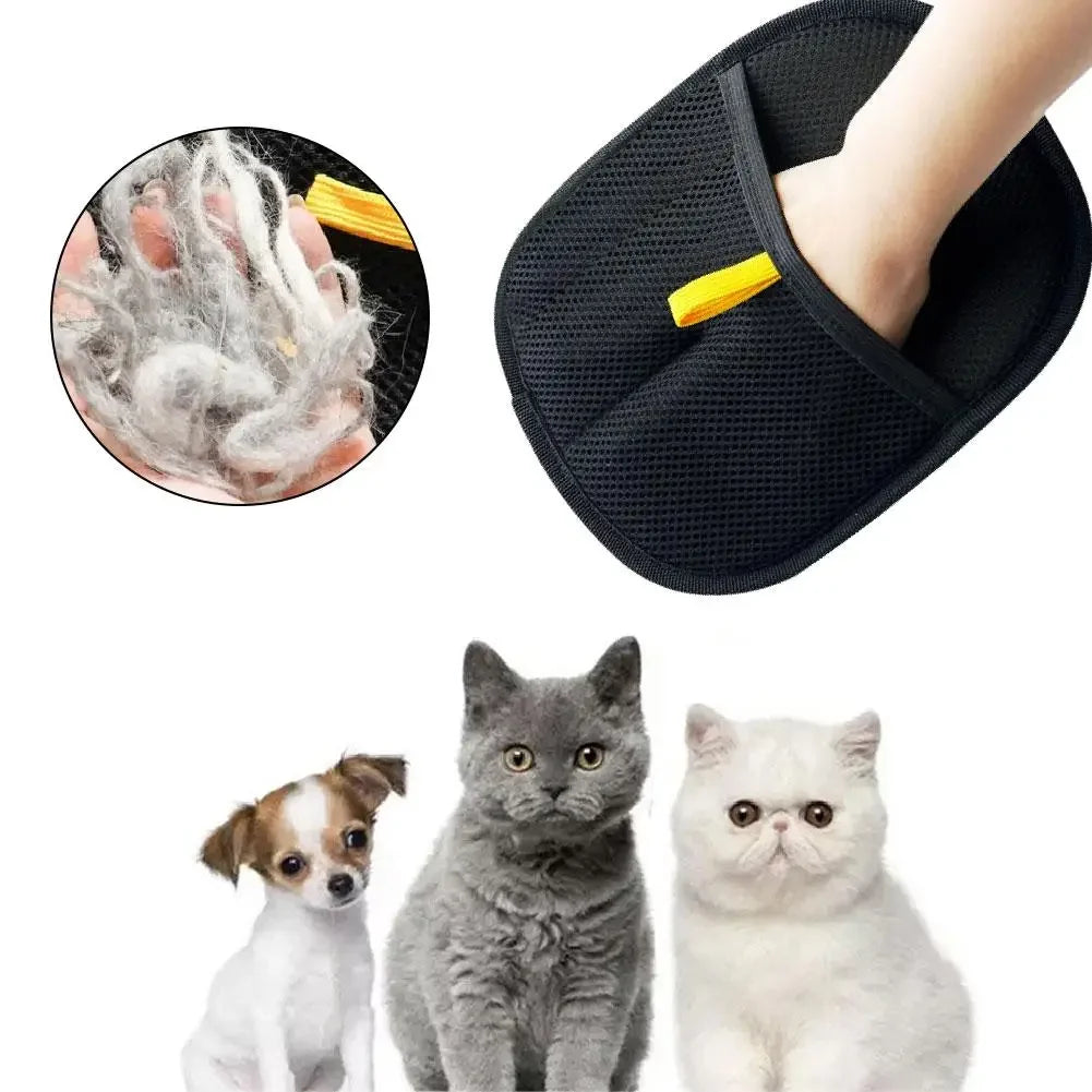 Pet Dog Static Bidirectional Grooming Gloves Reusable Washable Dog Grooming Equipment Multi Functional Pet Product Accessories