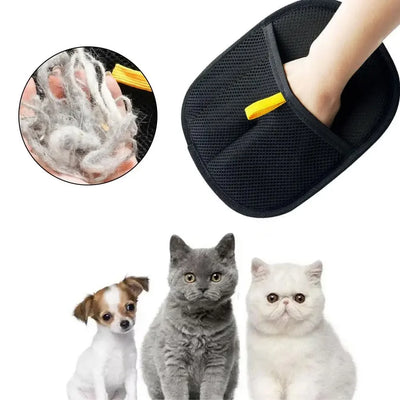 Pet Dog Static Bidirectional Grooming Gloves Reusable Washable Dog Grooming Equipment Multi Functional Pet Product Accessories