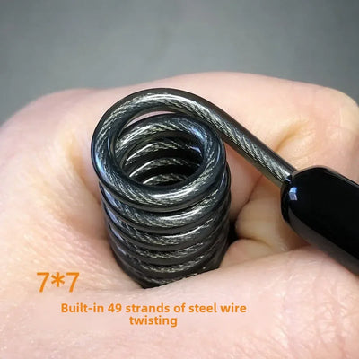 Fishing Lost Rope Boat Fishing Sea Fishing Gear Accessories Anti-lost Rope Outdoor Mountaineering Camping Steel Wire Spring R...