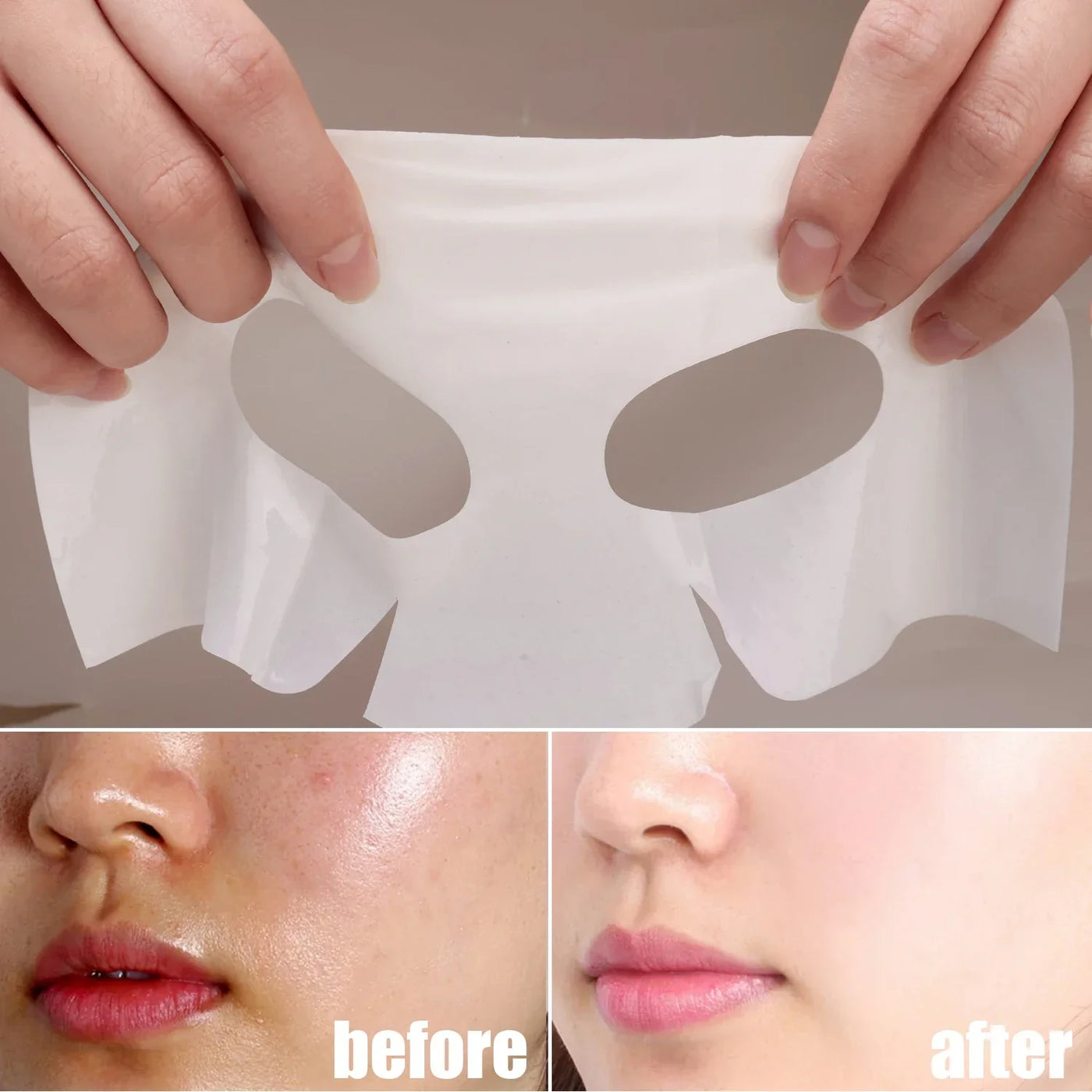 5/10PCS Collagen Face Mask Shrink Pores Deep Hydrating Overnight Mask Moisturizing Refreshing Brightening Korean Face Skin Care