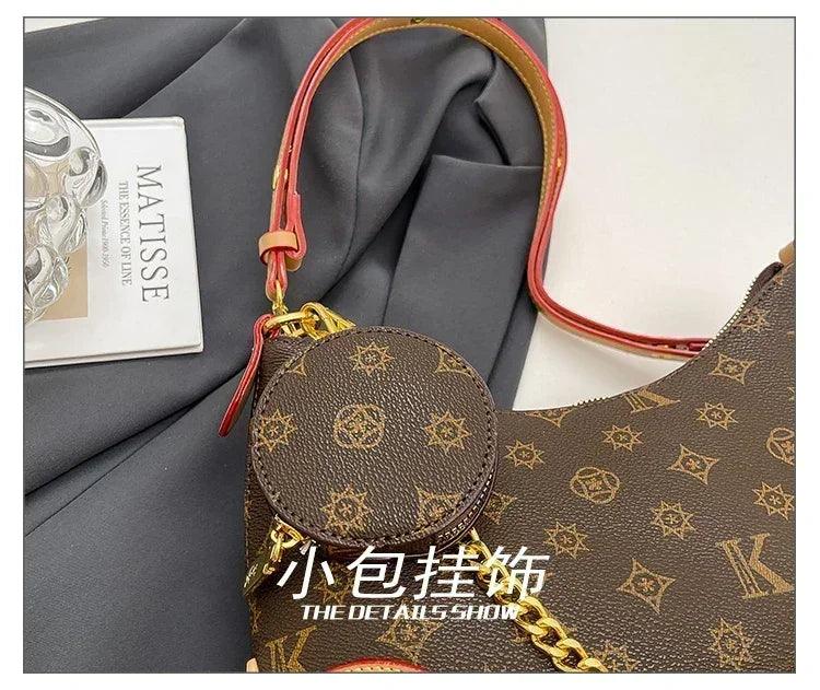 Famous designer elegant handbags leather for women ladies crossbody shoulder bag classic popular and lightweight