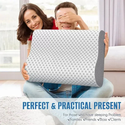 Cervical Pillow for Neck and Shoulder Pain Relief Contour Bed Pillow for Side, Back and Stomac Memory Foam Pillow for Sleeping