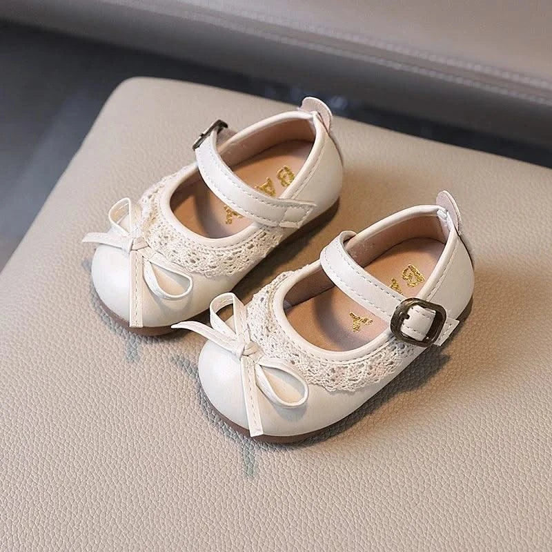 Soft Leather Flat Shoes For Toddlers and Children | Spring Autumn | Princess Casual Walking Shoes | Kids Girls Fashion