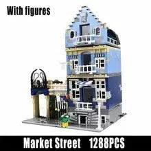 2025 Explosive NEWTudor Corner Modular Building Blocks Creative Expert Street View Building Blocks Toys Christmas Gifts for Chil - Elanique