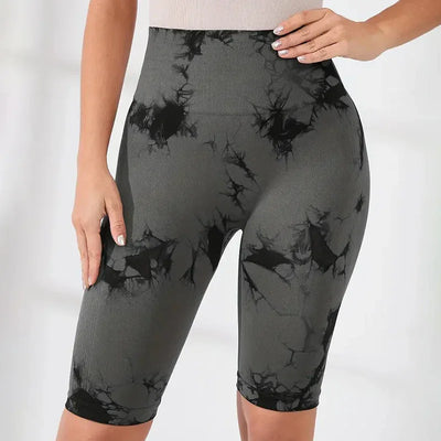 Women Sports Pilates tie-dye Leggings