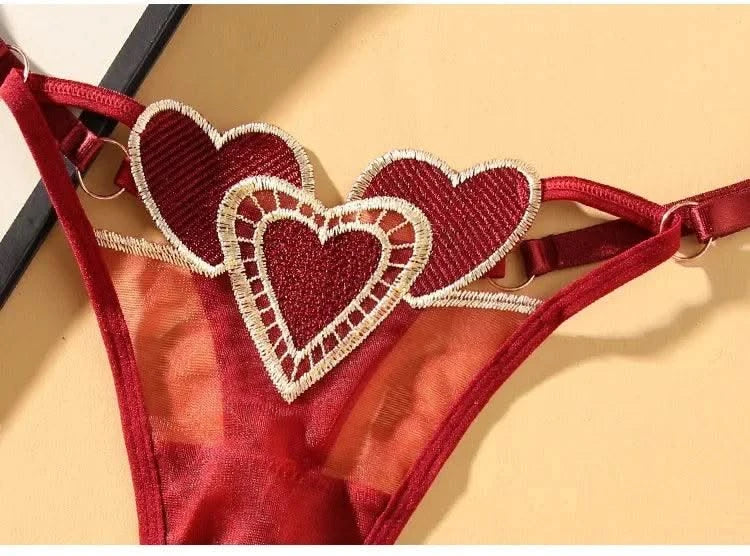 Sexy Panties Women Tong Embroidery Underwear Women Low-Rise Lingerie Girls' Thongs Women Panties Woman Clothing Underwear Female