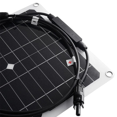 Portable 2500W Solar Panel Kit for Camping - Camper Accessories with 5V1.5A USB, Compact Solar Kit with 10A - 100A Controller