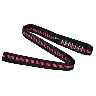 Rock Climbing Sling Rope Protector 25KN 60cm Nylon Bearing Strap Reinforce Rope Belt Arborist Mountaineering Equipment