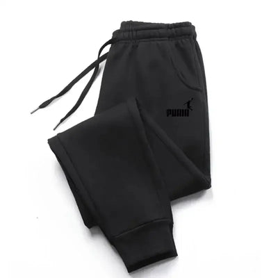 Men's Clothing Trousers Autumn And Winter Men Casual Pants Fashion Soft Sweatpants Jogging Sports Pants 4Colors Brand Logo Print