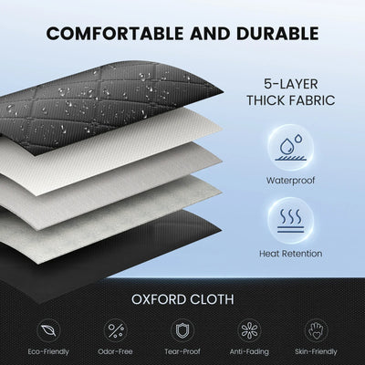 Portable Steam Sauna Tent Room with Steamer 1000W 2.6L Steam Generator Single Person Sauna for Relaxation Detox Home Spa