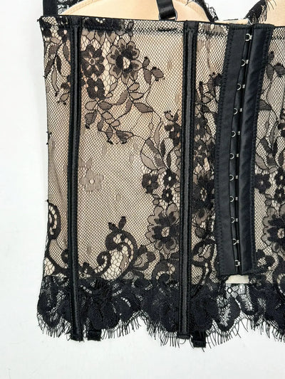 Women's Shaping Sexy Lace Corset Floral Lace