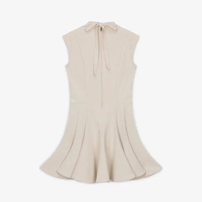 Women Golf Dress Sleeveless Outdoor SportsSlim Fit Sexy Dress Beige Black Outfit Women Clothes