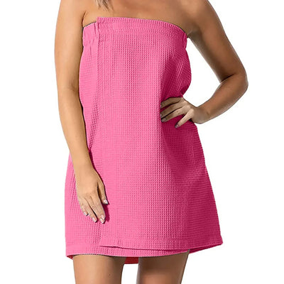 Super Absorbent Bath Towel Wearable Bath Towel Body Wrap Bathrobes Towels Skirt Lightweight Knee Length Robes for Women