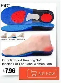 Kids children 3d orthopedic insoles arch support insole for ox-legs flat foot insoles orthotic pads correction health