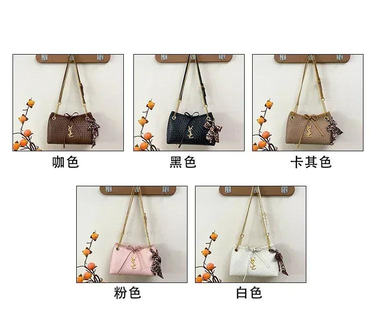 Famous designer women’s handbag in soft leather elegant crossbody-bag with adjustable strap classic luxury style