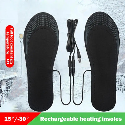 Winter Electric Foot Heating Pad USB Charging Washable Soft Plush Foot Heater Home Office Foot Warming Mat Keep Warm Tools