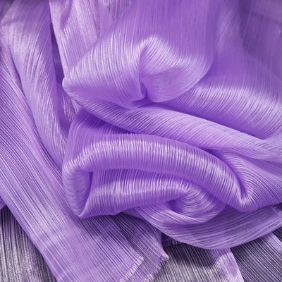 Bright Wrinkled Texture Organza Fabric for Wedding Decoration Background Yarn Floral Design Plastic Fabrics Cloth Diy Sewing