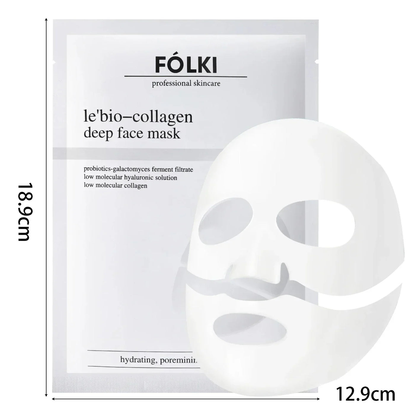 Bio Collagen Overnight Mask Deep Hydrating Moisturizing Shrink Pores Brightening Mask Gentle Refreshing Women Facial Skin Care