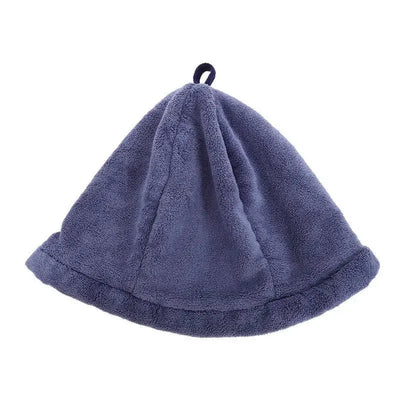 Coral Fleece Fisherman Hat Sauna Bath Headwear Shower Cap Bathroom Supplies Felt Sauna Hat Steam Room Cap Household Merchandises