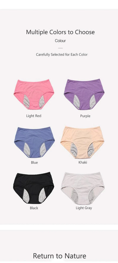 Leak Proof Menstrual Panties Women