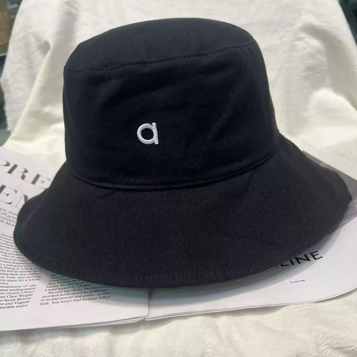 Women Fisherman Hats Sunscreen Hat Travel Beach Hat Solid Color Girls Outdoor Sun Cap