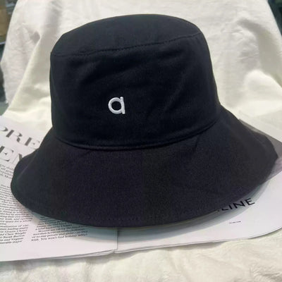 Women Fisherman Hats Sunscreen Hat Travel Beach Hat Solid Color Girls Outdoor Sun Cap