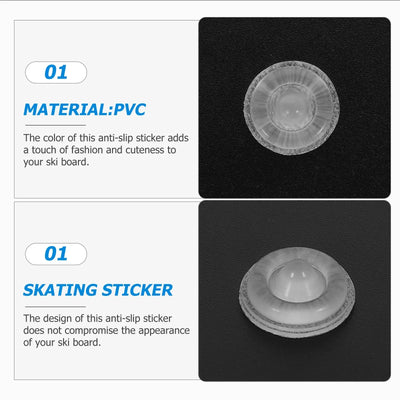 30pcs Snowboard Anti-Slip Stickers Snowboard Anti-Slip Stickers Self-Adhesive Nails Snowboard Nonslip Sticker Snowboard Adhesive